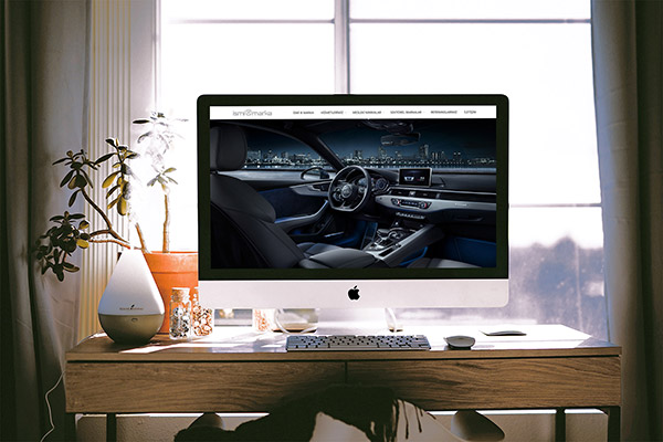 Otomotiv firmaları için profesyonel web sitesi